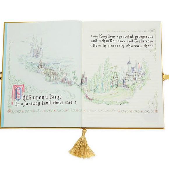 Other | Disney Cinderella Storybook Replica Journal | Poshmark